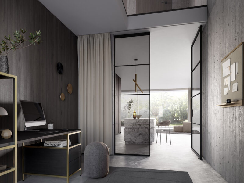 raumplus Pivottür S1200